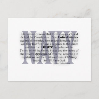 海軍宣誓 ポストカード