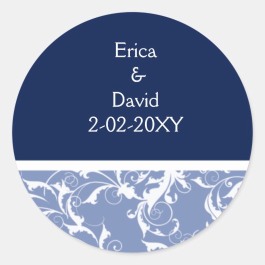 海軍封筒用シール ラウンドシール (正面)