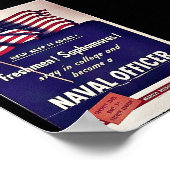 海軍将校 ポスター (角)