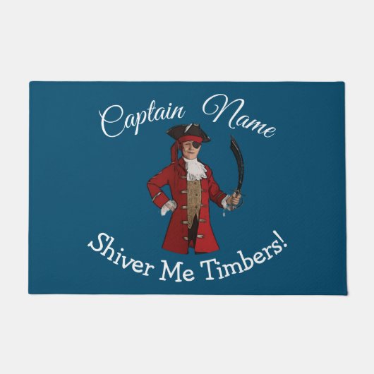海軍少年の海賊行為 ドアマット (正面)