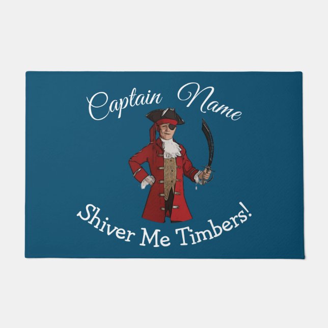 海軍少年の海賊行為 ドアマット (正面)