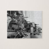 海軍巡洋艦のcovering_Warイメージの砲員 ジグソーパズル (横)