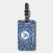 海軍年長の一等兵曹の荷物のラベル ラゲッジタグ (正面縦)