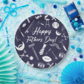 海軍幸福の父の日 ペーパープレート (パーティー)