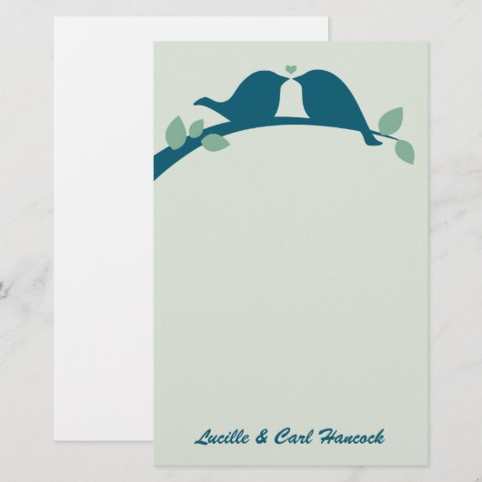 海軍愛鳥 便箋 (正面/裏面)