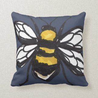 海軍控え目な《昆虫》マルハナバチのクッション クッション