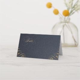 海軍書道ヴィンテージ結婚式座席表 プレイスカード