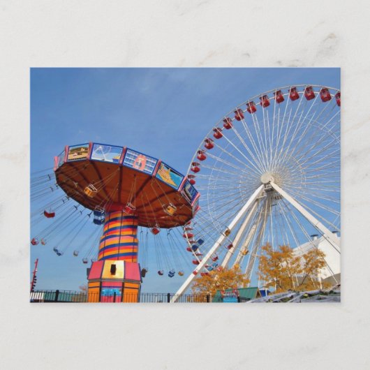 海軍桟橋、シカゴ ポストカード (正面)