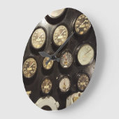 海軍機関室の時計 ラージ壁時計 (傾斜)