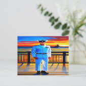 海軍水夫はがき ポストカード (スタンド正面)