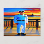 海軍水夫はがき ポストカード (正面)