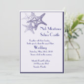 海軍海星結婚式招待状 招待状 (スタンド正面)