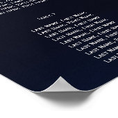 海軍灯列着座図 ポスター (角)