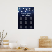 海軍灯列着座図 ポスター (キッチン)