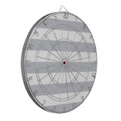 海軍灰色白の海兵隊員 ダーツボード (正面左)