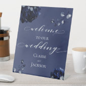 海軍牡丹の集会を歓迎結婚 台座サイン (インサイチュ)