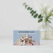海軍犬の子犬の花 名刺 (スタンド正面)