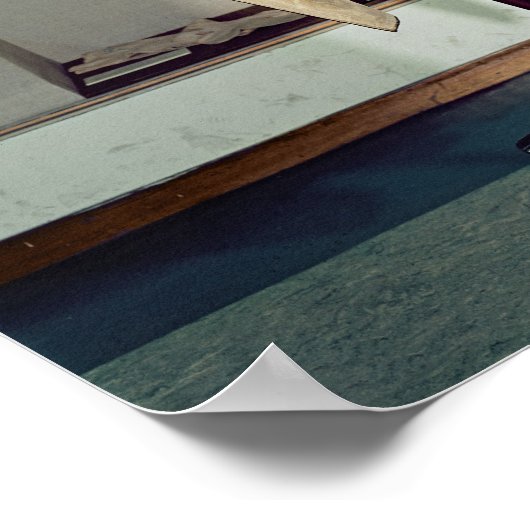 海軍王室の軍服擦り切れた ポスター (角)