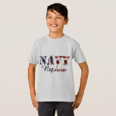 海軍甥の米国旗 Tシャツ (正面フル)
