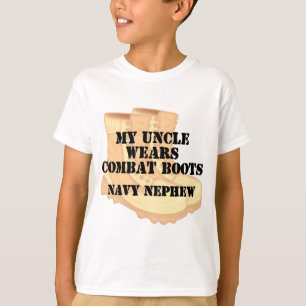 海軍甥DCBの叔父さん Tシャツ