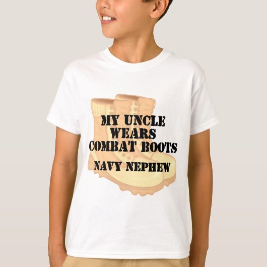 海軍甥DCBの叔父さん Tシャツ (正面)