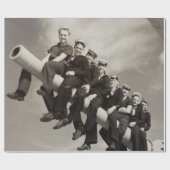 海軍砲の船乗りのデビッド・ラルフ ラッピングペーパー (フラット)