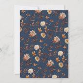 海軍秋結婚の 招待状 (裏面)