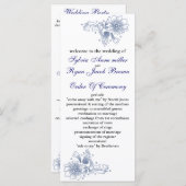 海軍結婚式 プログラム (正面/裏面)