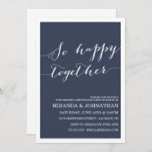 海軍結婚記念日招待状 招待状 (正面/裏面)