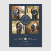 海軍結婚金ゴールド4写真コラモダンージュ (正面)