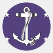 海軍統一された州長官 ラウンドシール (正面)