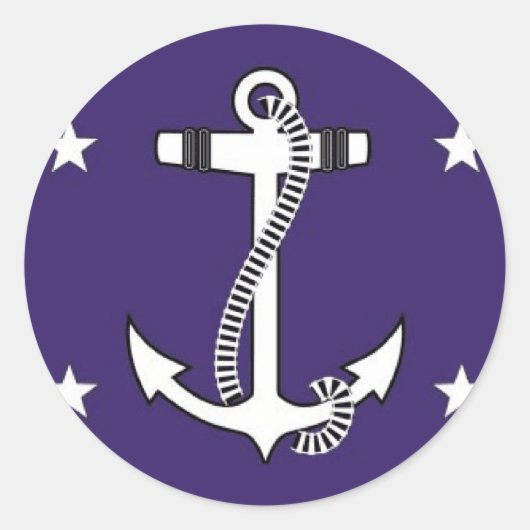 海軍統一された州長官 ラウンドシール (正面)