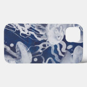 海軍背景のくらげ Case-Mate iPhoneケース (裏面 (横))