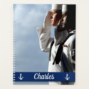 海軍航パーソナライズされた兵 プランナー手帳