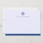 海軍航海のがヘルムノートカードをテーマにした ノートカード (正面)