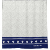 海軍航海のの砲弾 シャワーカーテン (正面)