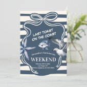 海軍航海の沿岸バチェロレッテ 招待状 (スタンド正面)