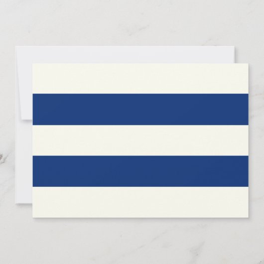 海軍航海の船のカスタムメモカード ノートカード (裏面)