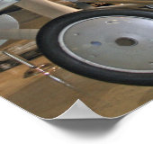 海軍航空博物館の巡回人 ポスター (角)