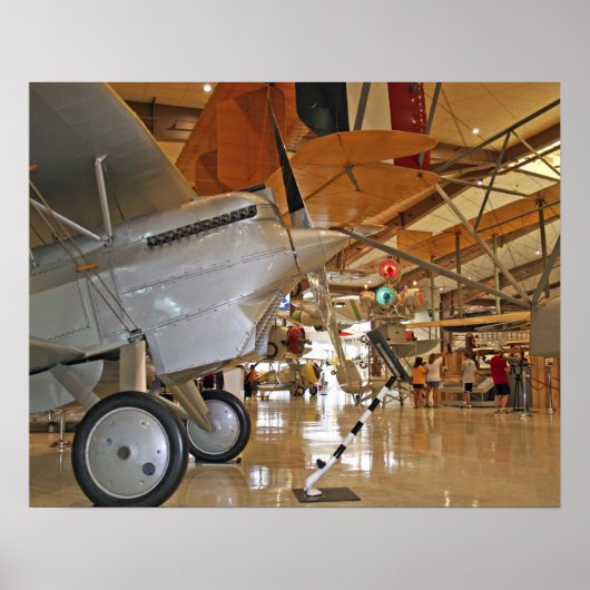 海軍航空博物館の巡回人 ポスター (正面)