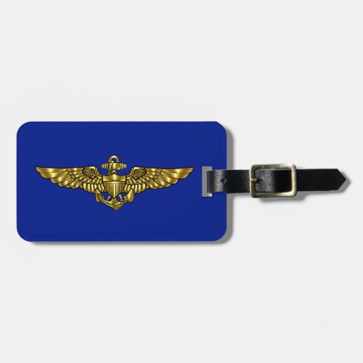 海軍航空士の翼 ラゲッジタグ (正面横)