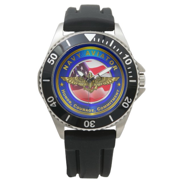 海軍航空士時計 腕時計 (正面)