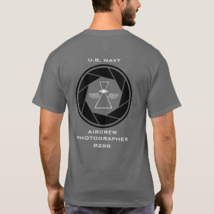 海軍航空技師写真家Tシャツ(IFGA 8288) Tシャツ