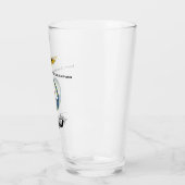 海軍航空隊写真家USS G.H.ヘロ付きブッシュ  タンブラーグラス (左)