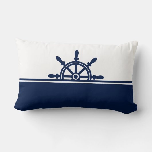 海軍艦艇の車航海の輪枕 ランバークッション (裏面)