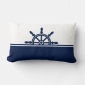 海軍艦艇の車航海の輪枕 ランバークッション (正面)