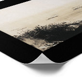 海軍艦隊パナマ湾写真 ポスター (角)