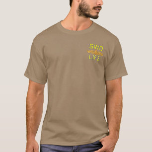 海軍表面戦いの役人の (SWO)Tシャツ Tシャツ