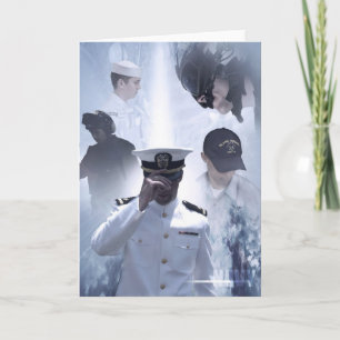 海軍記念挨拶状 カード