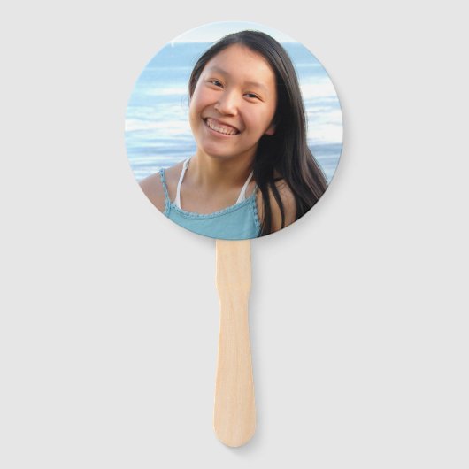 海軍記念撮影ターコイズの卒業写真スクリプト ハンドファン (裏面)